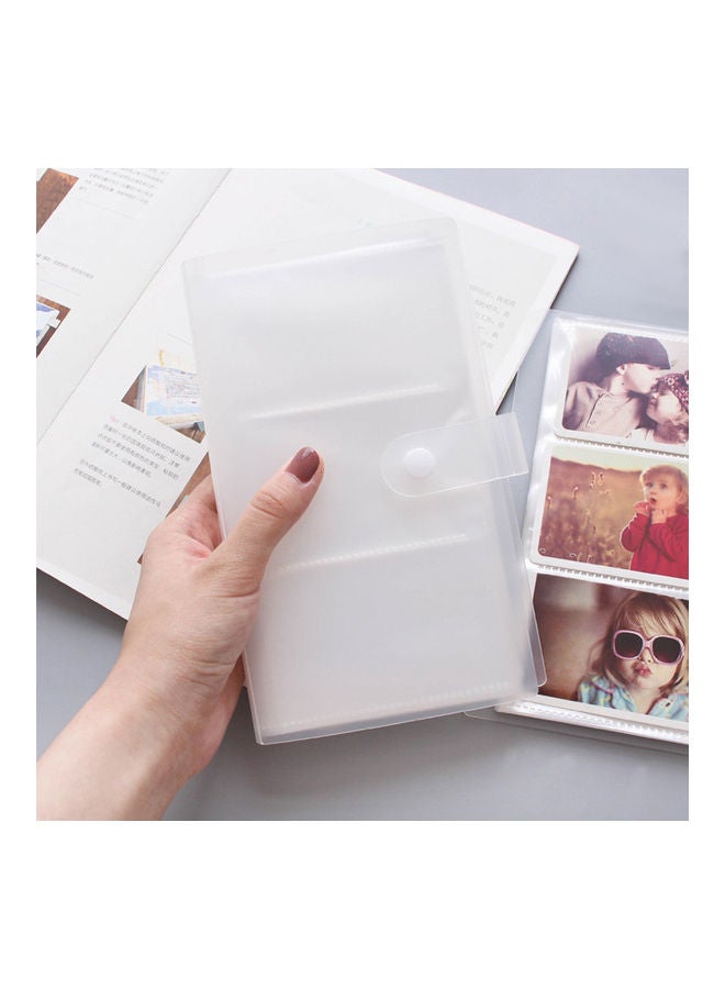 120 Pockets Instax Mini Picture Album,Photo Book Rectangle Polaroid Clear PVC Plastic Small Card Holder,Cover for 3 Inch Pictures Photos Photocard Holder Storage - Image 4
