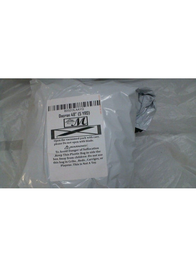 Mybecca 24 Inch Wide 5 Yard Quilt Batting Multipurpose Dacron Fiber Polyester Wadding Fabric Loft Upholstery Grade Padding 180 Inch X 24 2' X 15' - Image 1