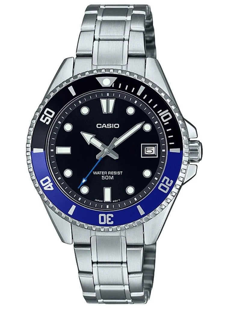 Casio MDV-10D-1A2VDF Quartz  Stainless Steel Men's Watch