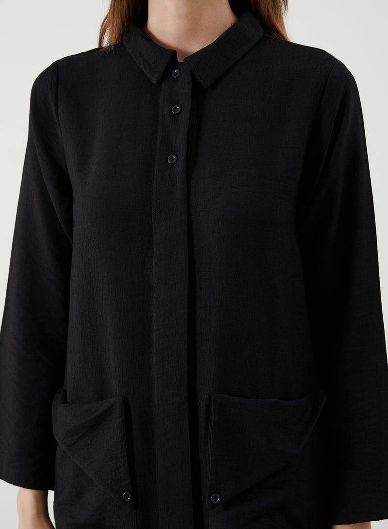 LC WAIKIKI A-Line Shirt Dress - Image 3