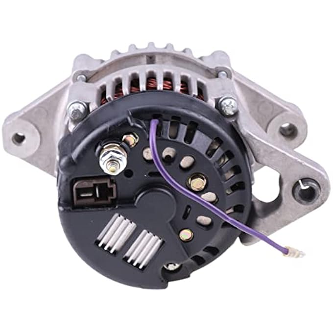 YIHETOP 12V 50A Alternator TA000A58101 E7230-64012 Compatible for Daedong 3-79 25HP Dsl Kioti Tractor CK25 IK LK CK DK - Image 4