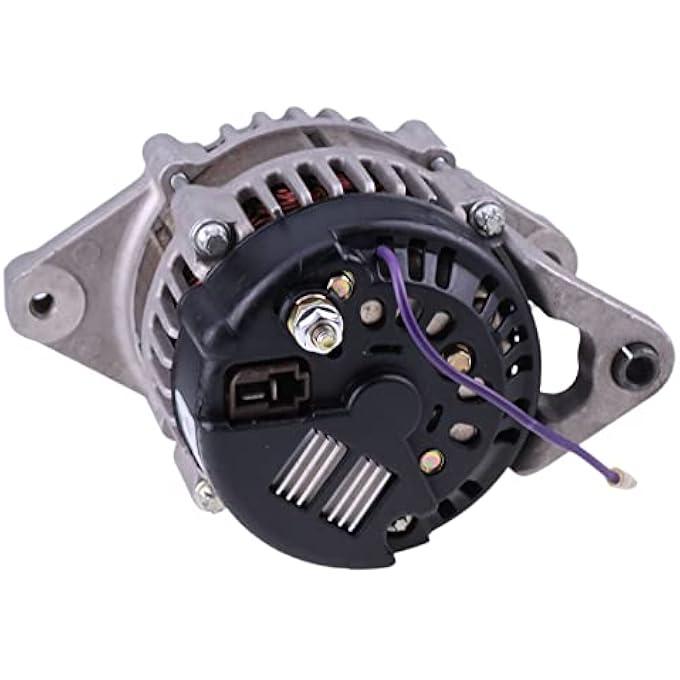 YIHETOP 12V 50A Alternator TA000A58101 E7230-64012 Compatible for Daedong 3-79 25HP Dsl Kioti Tractor CK25 IK LK CK DK - Image 3
