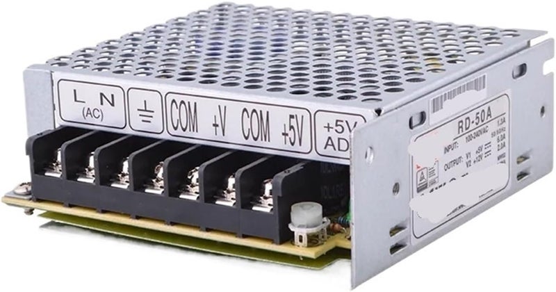 Switching Power Supply 50W Dual Output Switching Power Supply RD-50 RD-50A | 5V 12V RD-50B | 5V 24V(RD-50B)