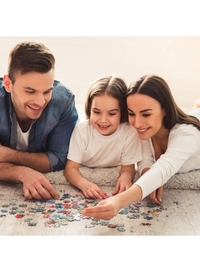 1000 puzzle pieces, comfortable textile house theme, challenge puzzle pieces - Image 4