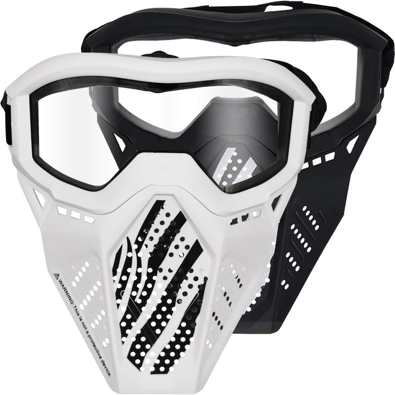 Surper 2 Pack Tactical Mask Compatible with Nerf Rival, Apollo, Zeus, Khaos, Atlas, Artemis Blasters Rival Mask - Image 1