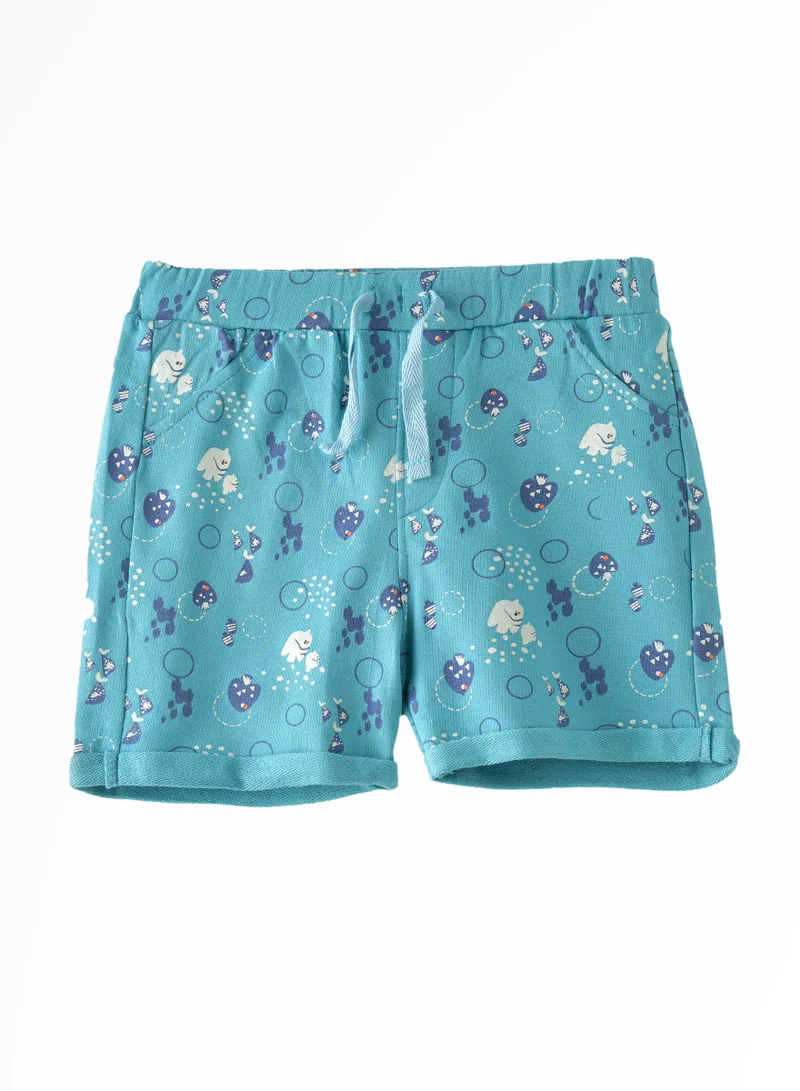 JAM Summer Adventures: Boys' Breathable Cotton Knit Shorts