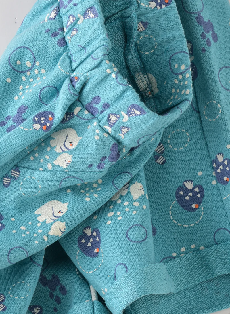 JAM Summer Adventures: Boys' Breathable Cotton Knit Shorts