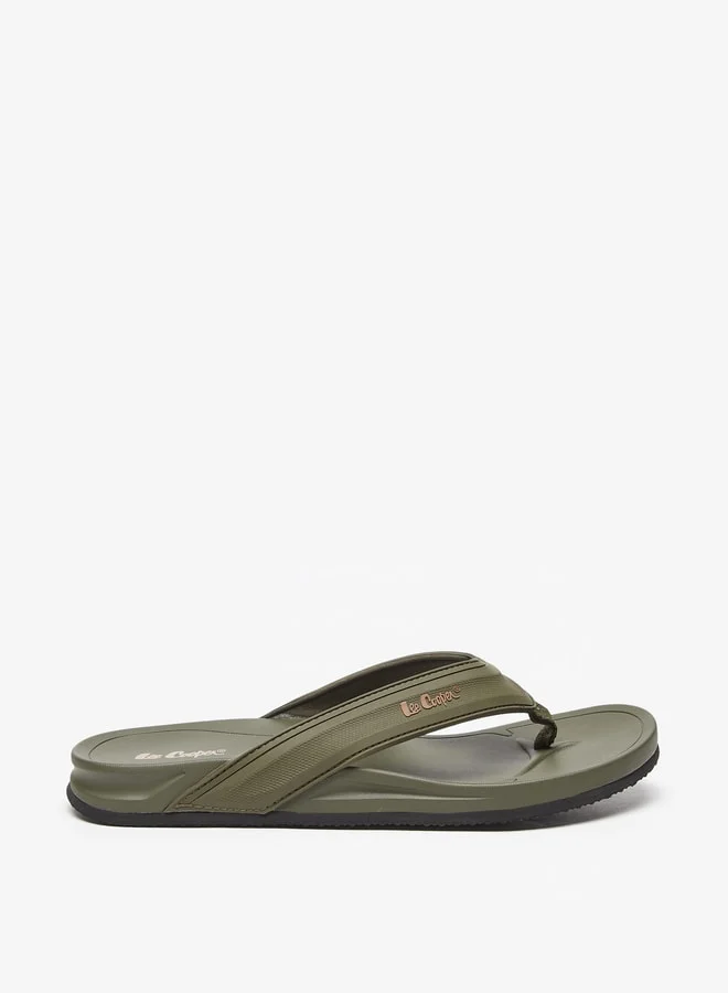 لي كوبر Men's Textured Flip Flops