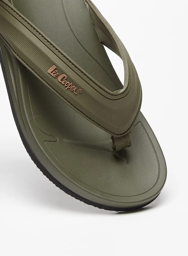 لي كوبر Men's Textured Flip Flops
