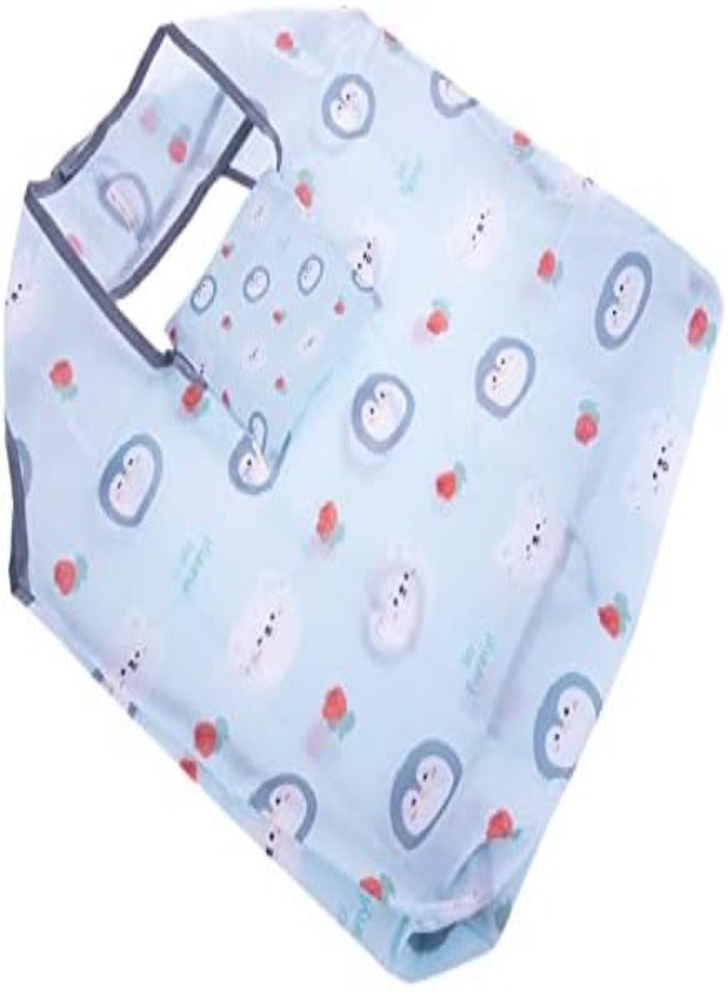 AKDC Moshi Moshi Carry Bag L(11Cm) Xw(31Cm) Xh(52Cm) Blue - Image 4