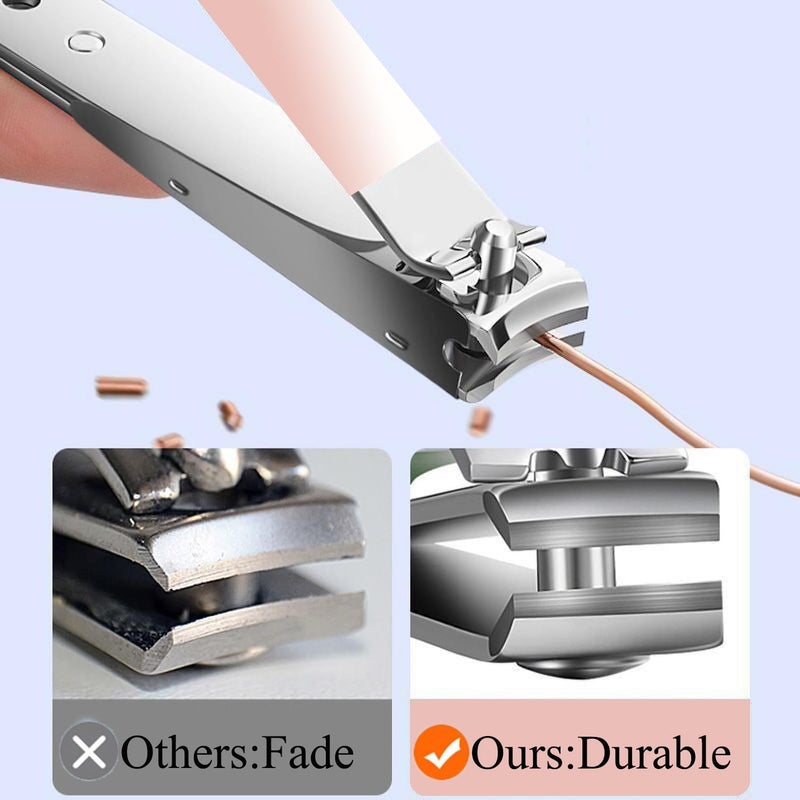 P & F CREATION Nail Cutter Kit Set – Stainless Steel Nail Clippers for Fingernails & Toenails, Compact Manicure & Pedicure Set for Men & Women, Travel-Friendly Grooming Kit (4 PCS) - Image 2