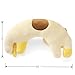 Furvana UShaped Cat Plush Pillow Cute Plushies 20 Ultrasoft Cat Stuffed Animal Birtday Gift Bicolor - Image 3