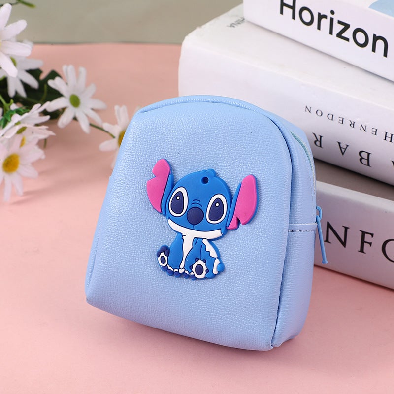 Cute Cartoon Mini Backpack Coin Purse Key Case-Stix