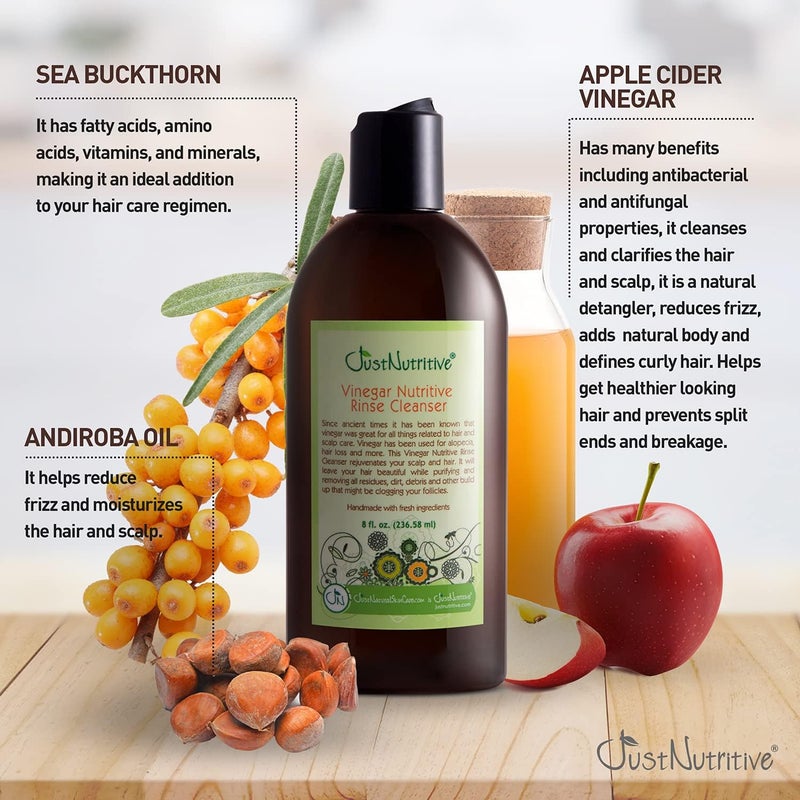 Just Nutritive Vinegar Nutritive Rinse Cleanser - Image 5