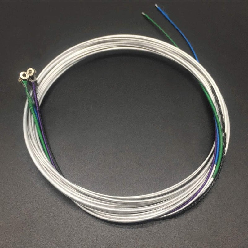 JYsun Cello Strings 1 Full Set A-D-G-C Steel Core Aluminum Magnesium Wound for Size 1/4 1/2 3/4 4/4 with 1 Piece Cleaning Cloth for Musical Instrument - Image 4
