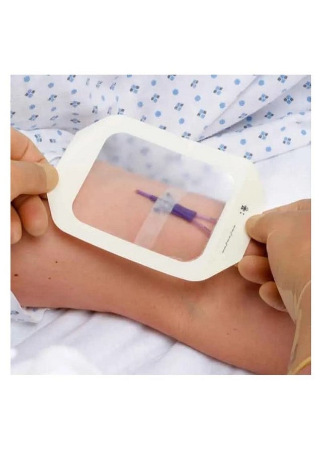 Exhale - Tegaderm 8526 In Transparent Film Dressing 10 Cm X 12 Cm(Pack Of 5 Pcs) - Image 1