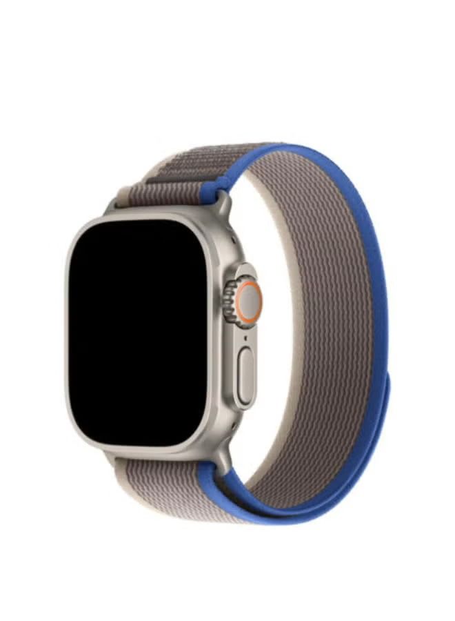 vesus Trail Loop Compatible with Apple Watch Band 49mm 45mm 44mm 42mm 41mm 40mm 38mm, Nylon Weave Sport Loop Men Women Adjustable Pull Tab Strap for apple watch ultra iWatch series 8 7 6 5 4 3 2 1 SE - Image 1