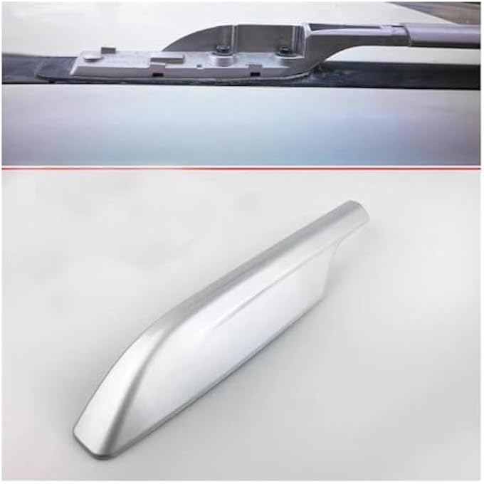 rayihni Car Roof Rack Car Roof Rack Cover for Nissan for X-Trail T32 for Rogue 2014~2021 Luggage Bar Part Rail End Shell Cap Trim Shell Roof Bar(Rear right) - Image 2