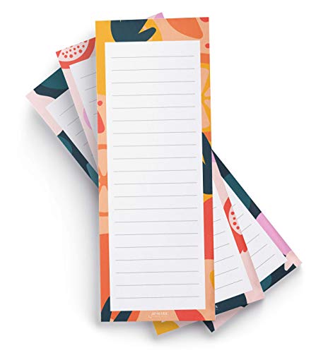 Jot  Mark Jot & Mark Shopping List Pads Fruit Print | Elegant Notepads for Groceries and to-Do Lists (Set of Three) - Image 1