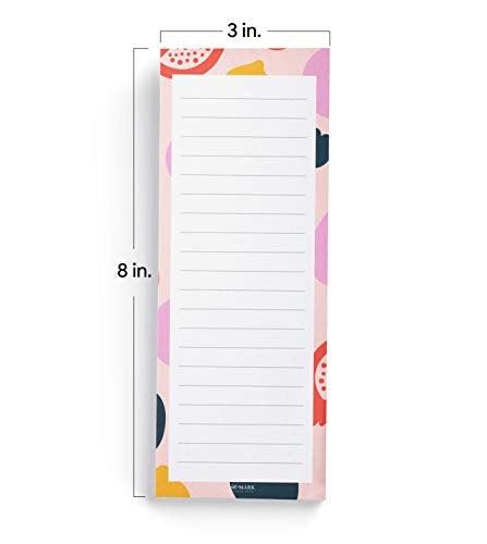 Jot  Mark Jot & Mark Shopping List Pads Fruit Print | Elegant Notepads for Groceries and to-Do Lists (Set of Three) - Image 2
