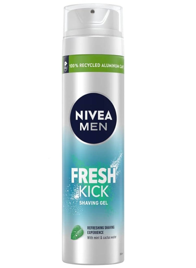 Nivea جيل حلاقة نيفيا للرجال فريش كيك 200 مل