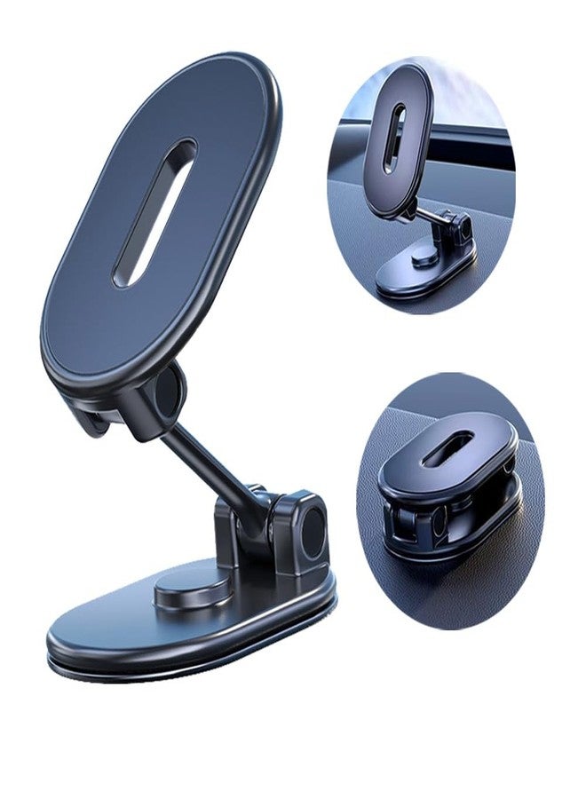 QUEMISS Car Phone Holder Mount for Car Mount Adhesive Rotary Folding Cell Phone Car Mount Phone Holders for Your Car Mount Compatible with All Smartphones of iPhone Huawei, Xiaomi Samsung - Image 1