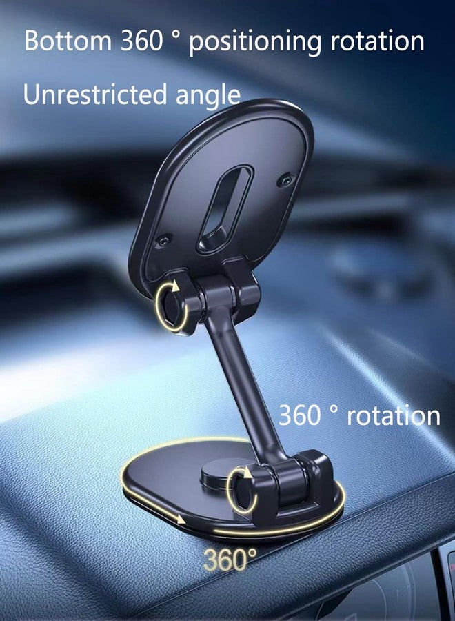 QUEMISS Car Phone Holder Mount for Car Mount Adhesive Rotary Folding Cell Phone Car Mount Phone Holders for Your Car Mount Compatible with All Smartphones of iPhone Huawei, Xiaomi Samsung - Image 3