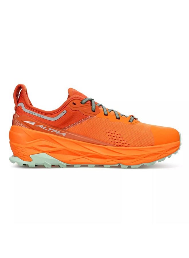 ALTRA Men's AL0A7R6P Olympus 5 Trail Running Shoe, Gray/Teal, 10 - Image 3