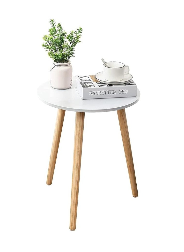 Generic - Plant Stand Indoor, 16.5" Tall Plant Stand, manmade board Plant Stands, Modern Plant Table, Mid Century Plant Stand for Indoor, Outdoor, Plant Stool, Small Side Table White - Image 1