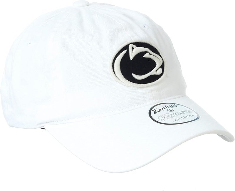 ZHATS NCAA Womens Adjustable Scholarship Hat Icon White - Image 4