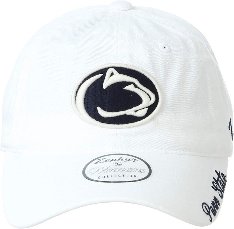 ZHATS NCAA Womens Adjustable Scholarship Hat Icon White - Image 3