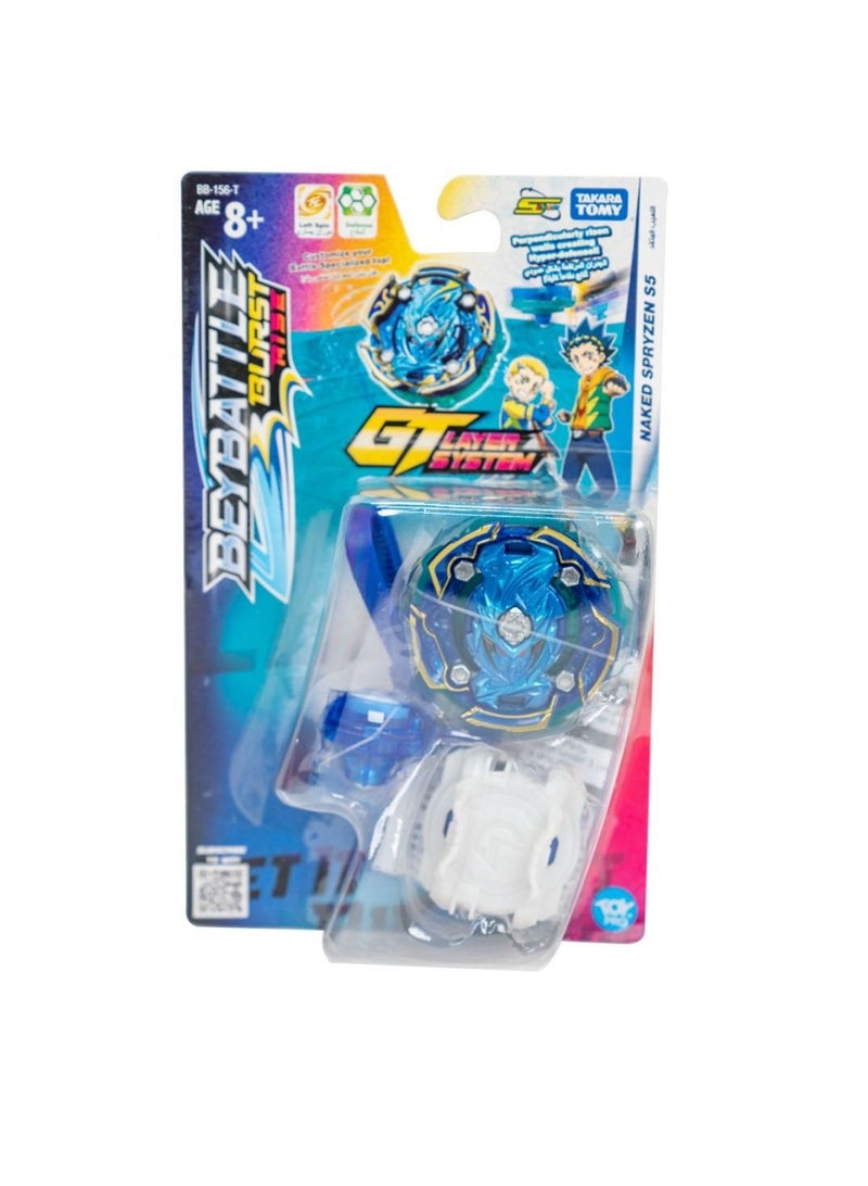 BEYBATTLE BURST S4 Starter Naked Spryzen S5 - Image 1