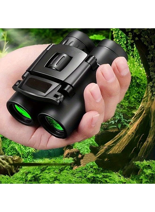 Black 8x Magnification Binocular Telescope Portable Foldable for Bird Watching Hiking - Image 2