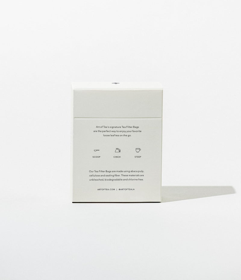 Art of Tea | Filter Bags 4" by 3.5"| Single Use | 100 Count | Works With Coffee or Tea - Image 2