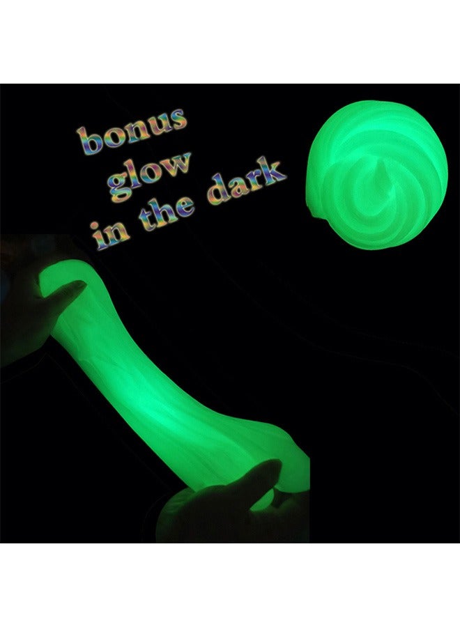 Beauenty DIY Slime Kit for Kids Non Sticky,Soft Scented to Make Cloud Slime, Foam Slime, Butter Slime, Animal Slime Candy Slime with Charms Stress Relief Party Favors Great Gift Idea - Image 5