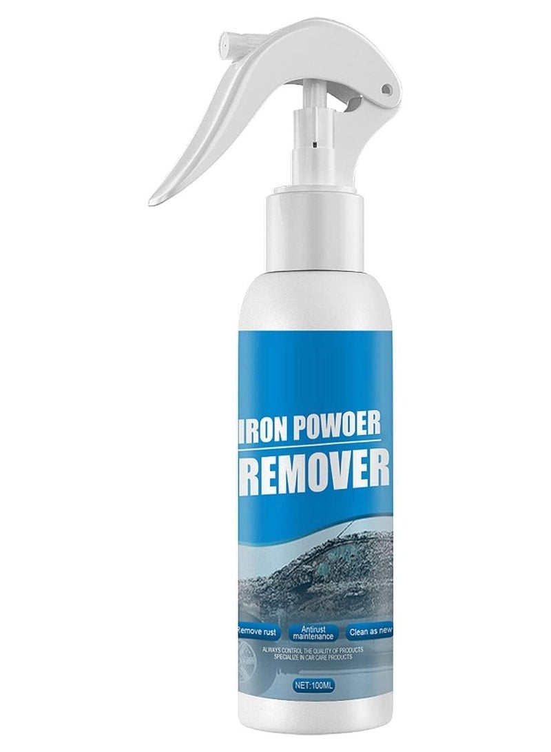 ياميم بخاخ مزيل صدأ السيارة من يميم، مزيل مسحوق الحديد، بخاخ إزالة الصدأ متعدد الأغراض، مزيل صدأ طلاء السيارة، معالجة شديدة التحمل لصدأ السيارة (100 مل) - Image 1