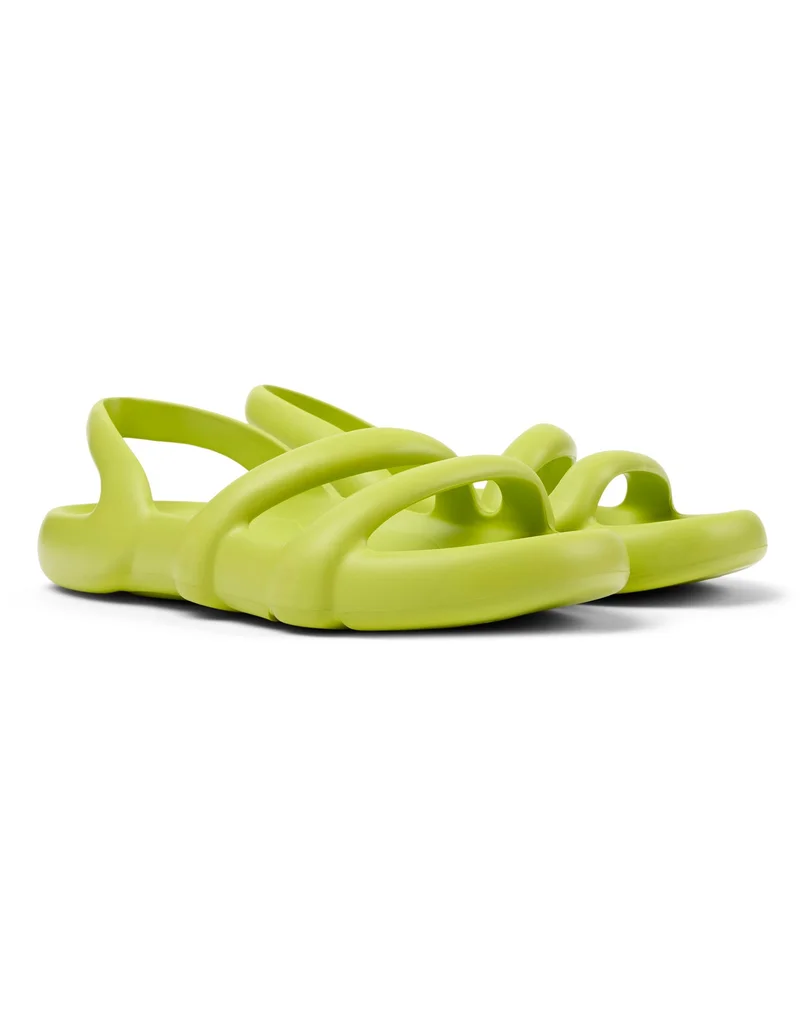 Camper Kobarah Flat, Women Sandal, Yellow