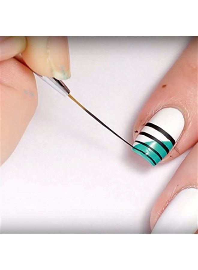 Winstonia Pro Nail Art Long Striping Brush Striper Pen Acrylic Handle Mani 22mm - Image 3