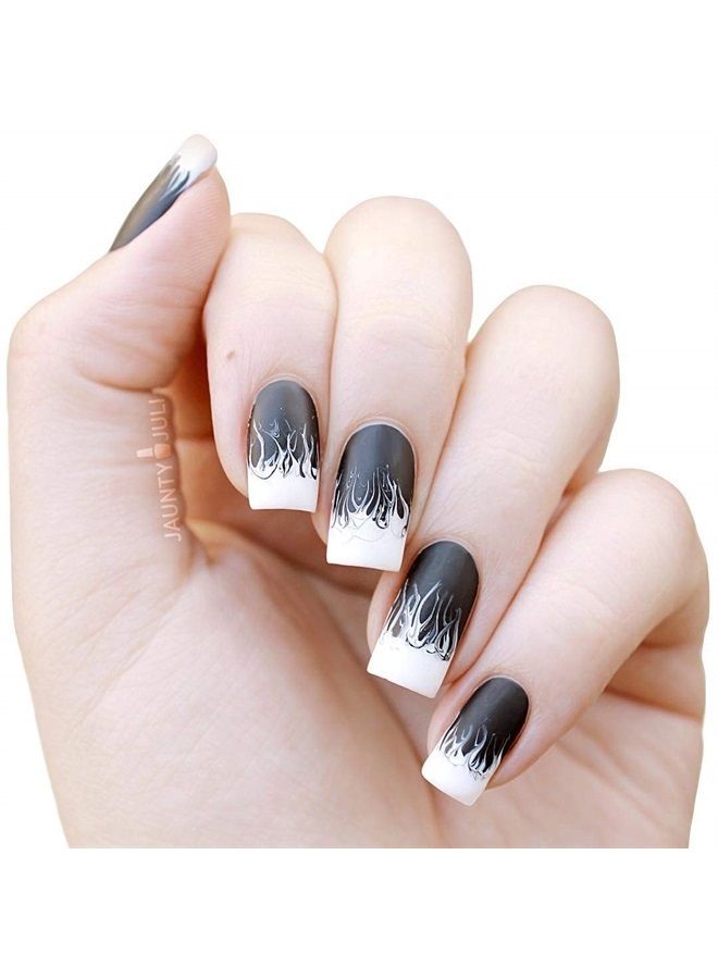 Winstonia Pro Nail Art Long Striping Brush Striper Pen Acrylic Handle Mani 22mm - Image 4