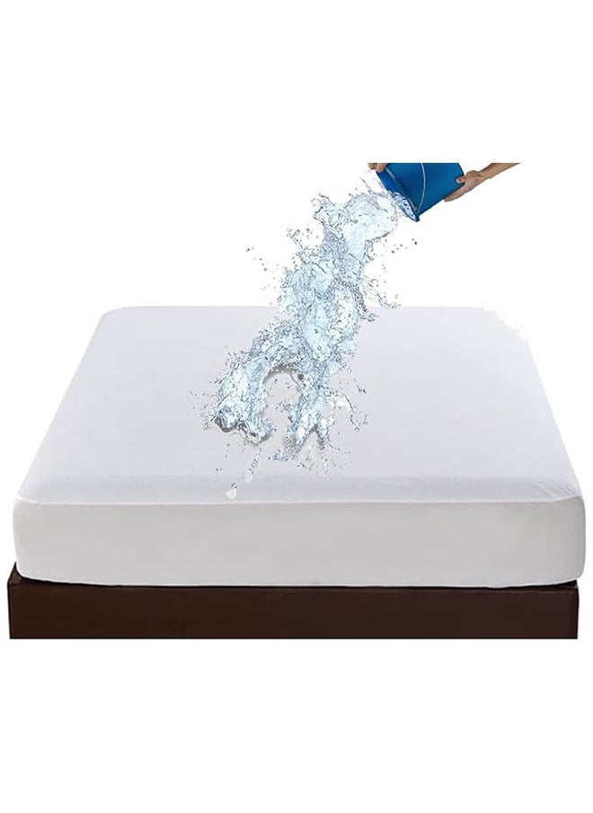 Luxurious Waterproof Mattress Protector 180 x 200 cm+30cm
