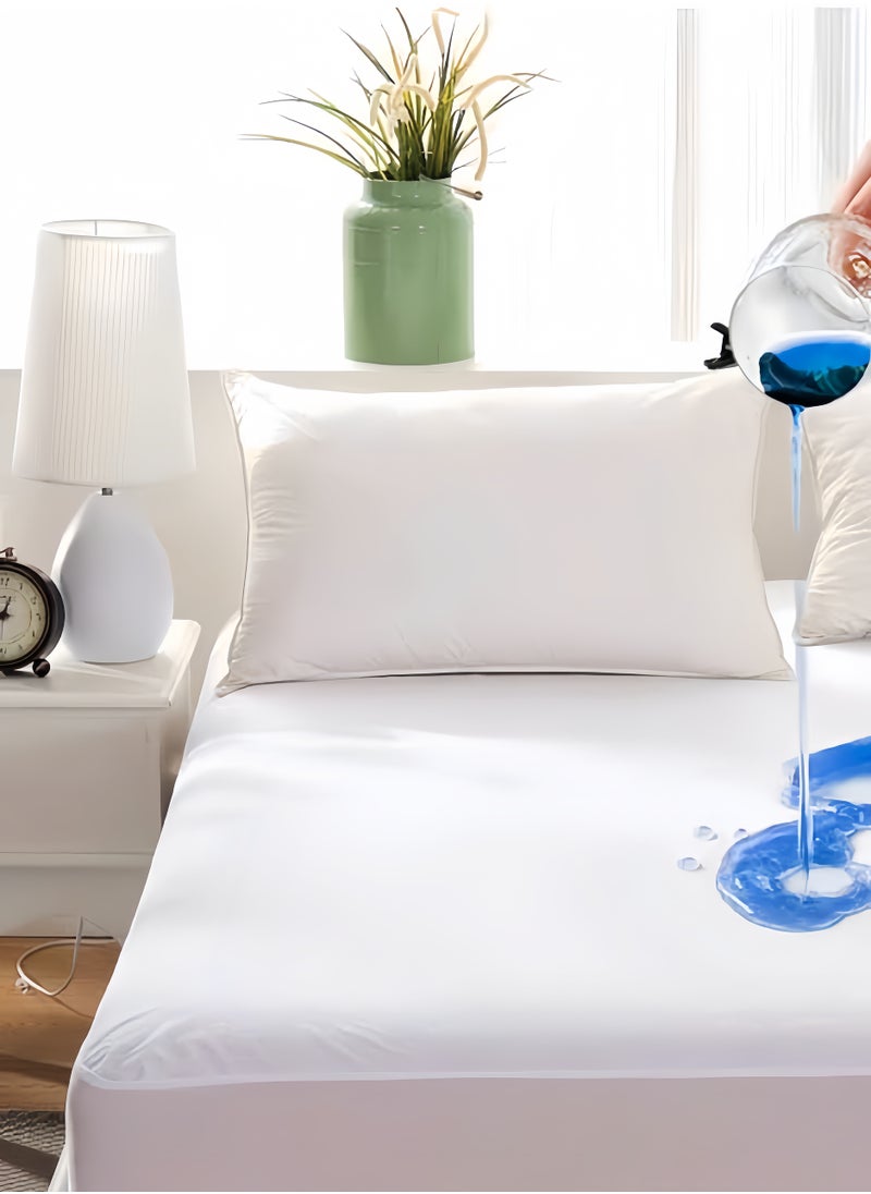 Luxurious Waterproof Mattress Protector 180 x 200 cm+30cm