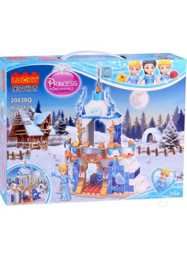 Lucky Lucky Princess   DreamWorks Princess Mia“Ice Tower”  201 pieces  - Image 1
