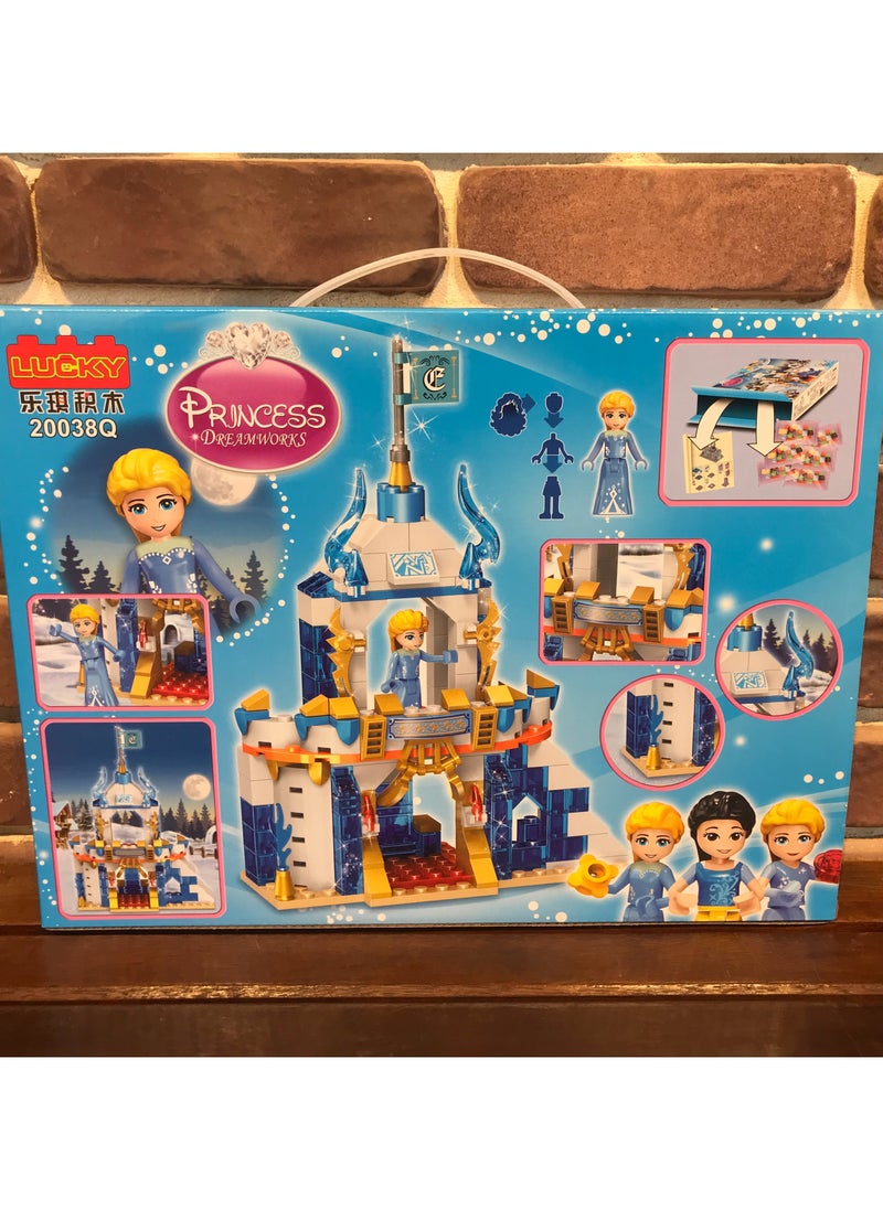 Lucky Lucky Princess   DreamWorks Princess Mia“Ice Tower”  201 pieces  - Image 5