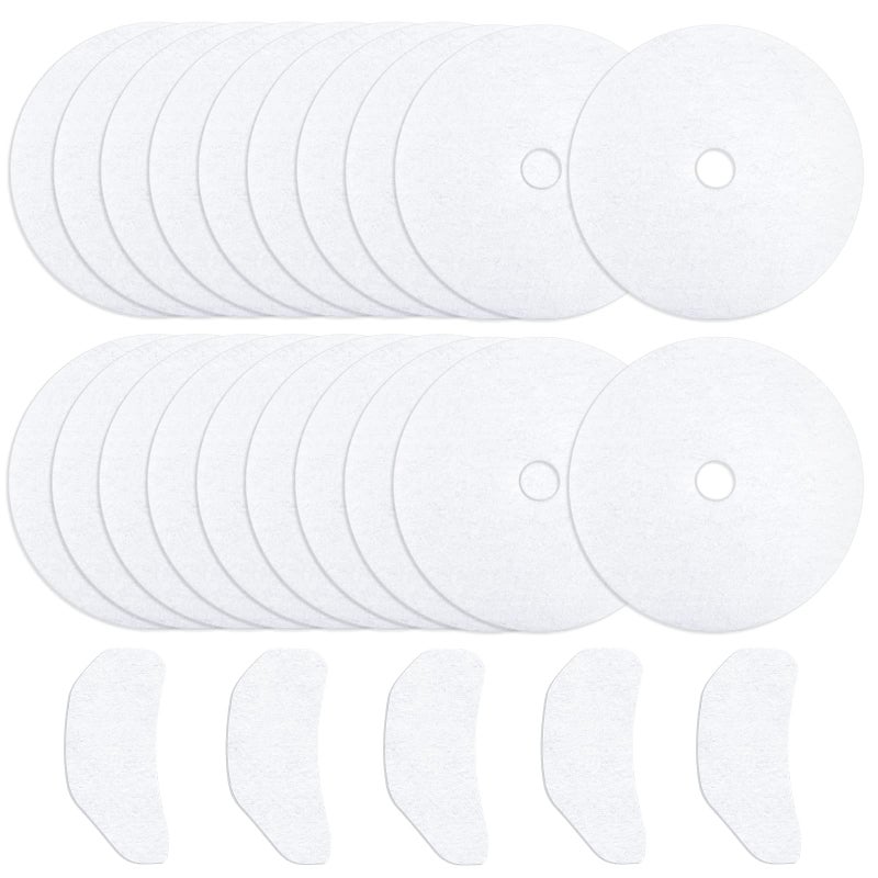 Blutoget 25Pcs Cloth Dryer Exhaust Filter For Panda By Blutoget - Universal Dryer Lint Filter Cloth-Compatible For Panda Magic Chef Avant Sonya Dryer-20 Exhaust & 5 Air Intake Filter - Image 1