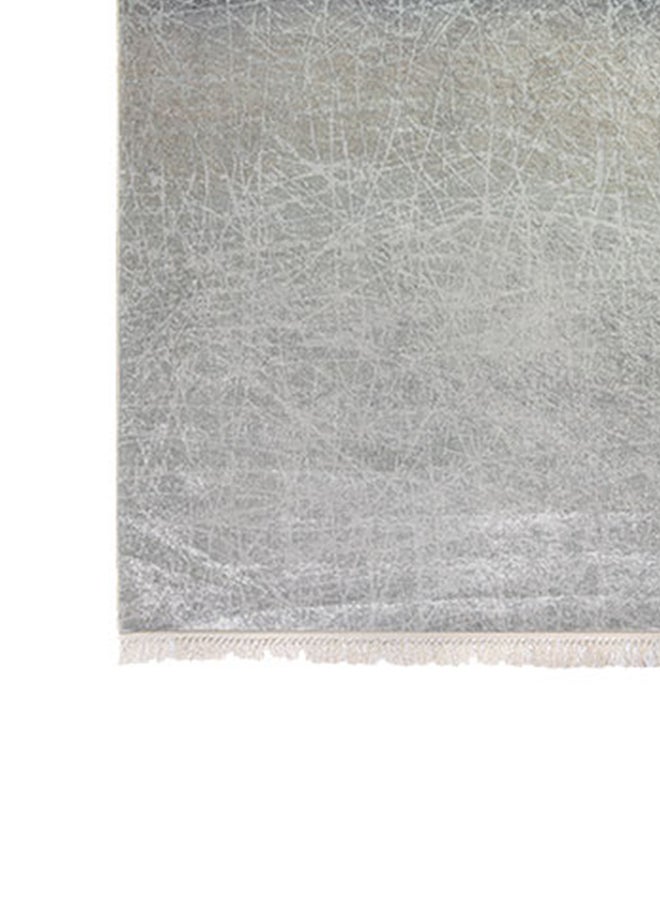 In-House Soft Velvet Turkish Rectangular Door & Bath Mat - Grey - 60x40 cm  - Image 4