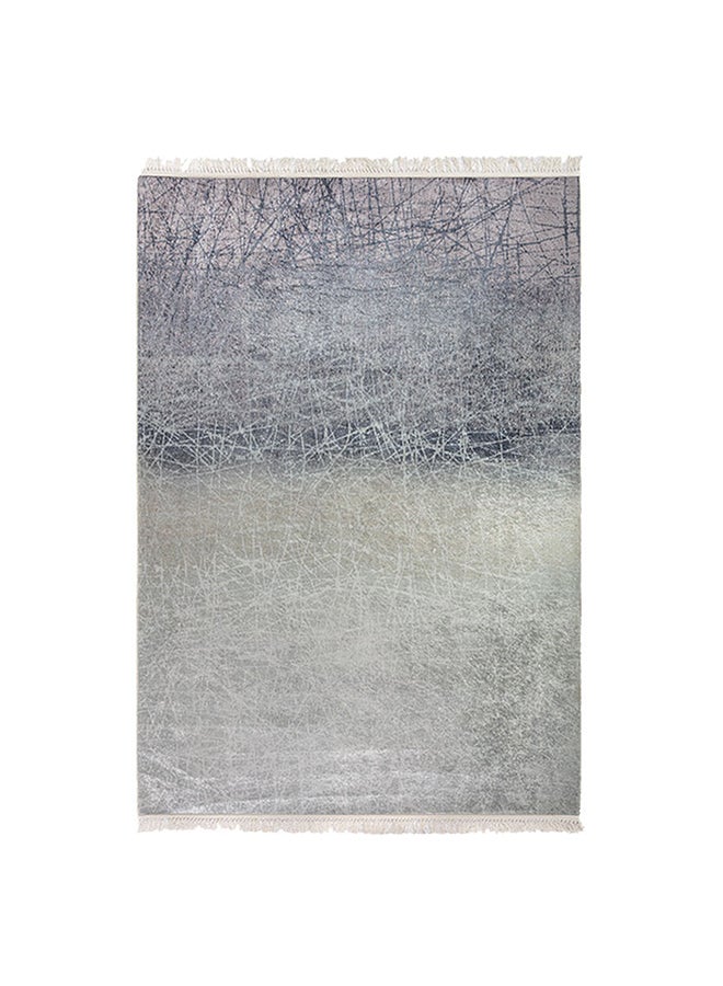 In-House Soft Velvet Turkish Rectangular Door & Bath Mat - Grey - 60x40 cm  - Image 3