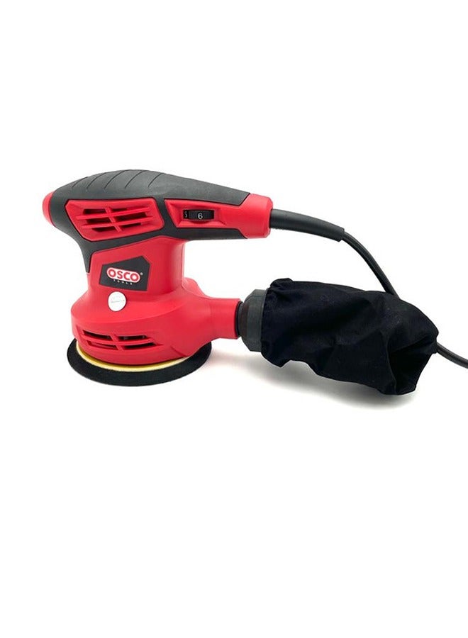 OSCO-TOOLS Osco 5-Inch 240W Random Orbital Sander – Professional Electric Orbital Sander for Wood, Metal, Plastic, and Painted Surface Finishing - Image 1