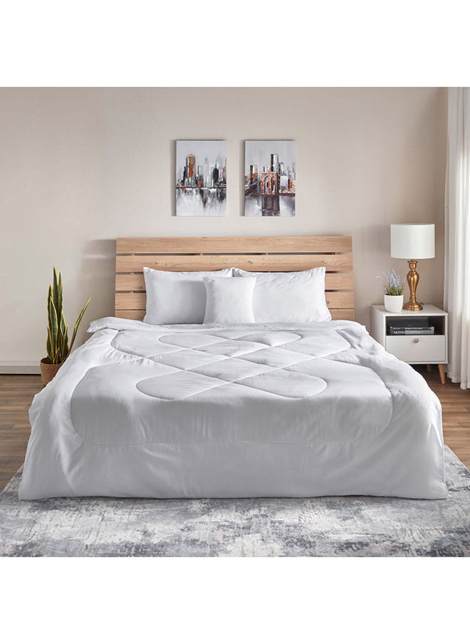 Home Box Andorra 5-Piece Queen Microfiber BIAB Comforter Set 230 x 200 cm  - Image 2