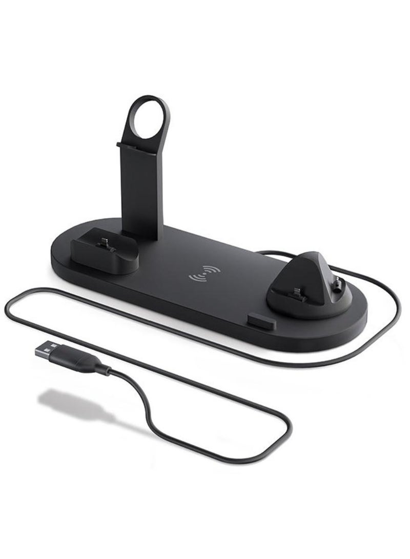 phomemo Wireless Charger, 15W Qi Certified Fast Wireless Charging Stand with Sleep-Friendly Adaptive Light for iPhone 15 14 13 12 11 Pro Max XS 8 Plus Samsung Galaxy S23 S22 Ultra S21 S20 Note 20 Google - Image 3