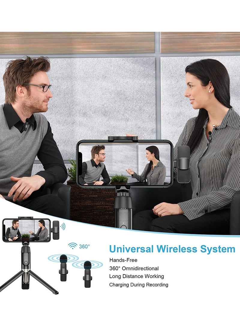 Marrkhor Wireless Microphone for iPhone iPad Plug-Play Wireless Mic for Recording - Image 2